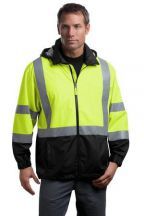 CornerStone®  ANSI 107 Class 3 Safety Adult Unisex Windbreaker Jacket